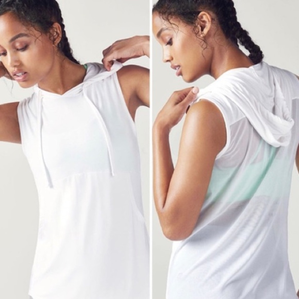 Fabletics Sleeveless Hoodie Pullover